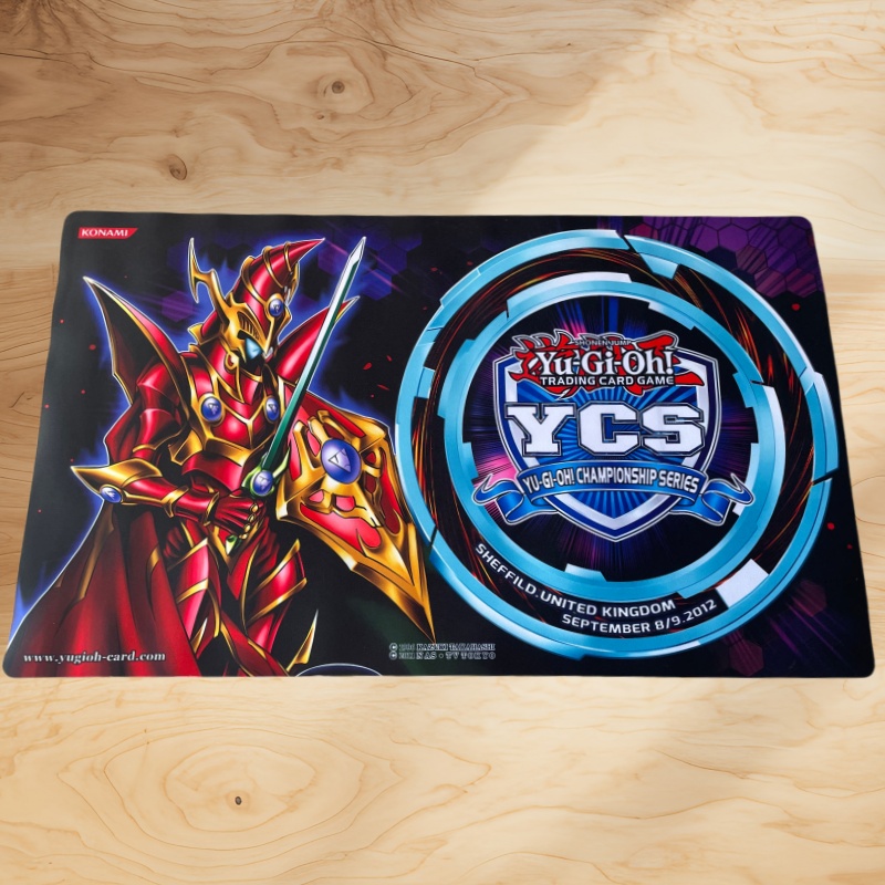 Board Game Gi - 遊戯王！ 600x350mm ブレイカー魔法戦士トレーディングカードプレイマット 1.5mm ノーシームエッジシングルラバーボードゲームカードマットおもちゃギフト