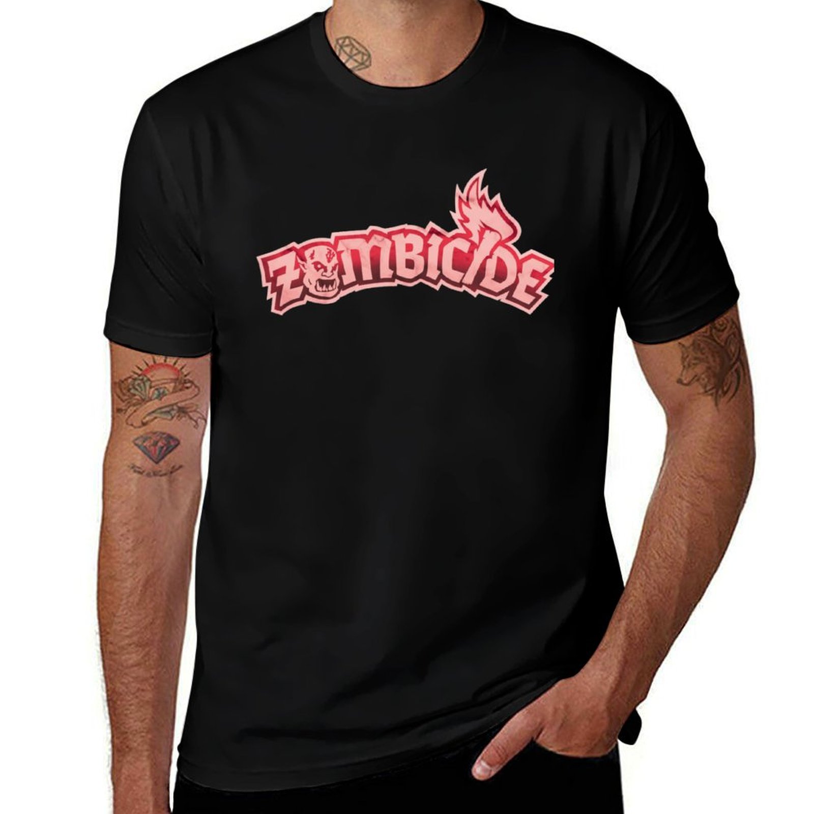 Board Game Zombicide - ゾンビサイド ボードゲーム Tシャツ メンズ Tシャツ