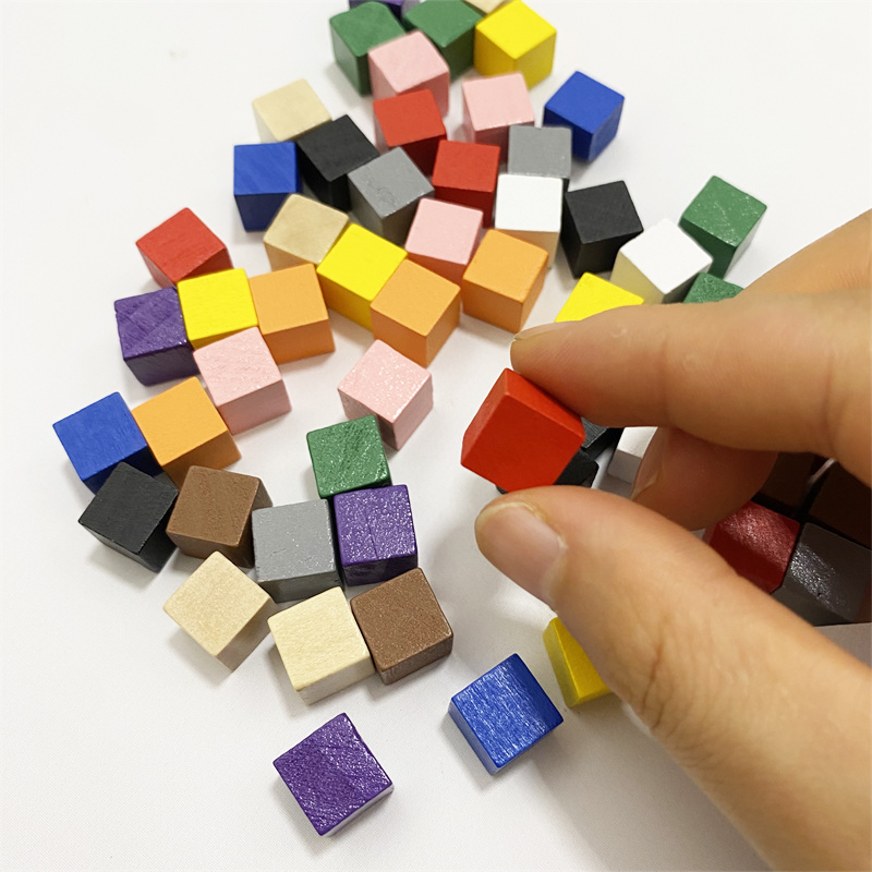 50 ピース/ロット 10 ミリメートルカラフルな木製サイコ - Board Game The Sims のレビューと価格