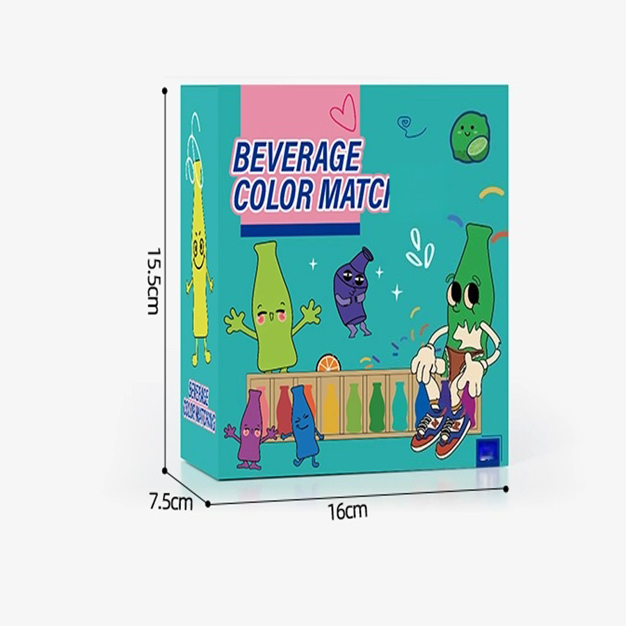 カラーマッチング機能付きの人気の子供向け楽しいドリンク、幼児 - Board Game Nations のレビューと価格