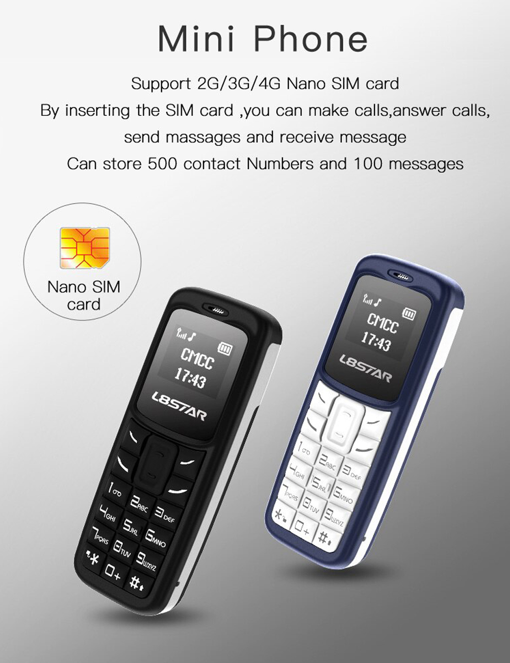 L8STAR BM30 ミニ電話 SIM + TF カードロ - Board Game The Sims のレビューと価格